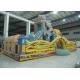 Inflatable Fun City Indoor Playground Robot 12x6.5x5.8m Safe Nontoxic For Amusement Park