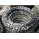 ISO9001 Hot Dipped Galvanized Barbed Wire , Q195 Concertina Razor Coil