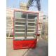 Multideck Double Glass Door Freezer With Bright Vertical LED