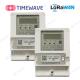 LCD kWh LoRaWAN Energy Meter IEC 62053-21 Single Phase Watt Hour Meter