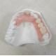 Pink / Transparent TCS Valplast Odor Resistant Flexible Dental Prosthesis