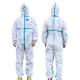 Unisex Soft Medical Disposable Coverall Suit Prevent Pollution Lightweight