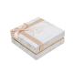 21*21*9cm Marble Texture Rigid Paper Gift Box , Lift Off Lid Box For Wedding Favor