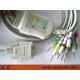 2.2+1.2M 10 Lead EKG Cable For Cardioline ECG 100 Electrocardiograph
