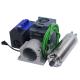 220V 1.5KW Water Cooling CNC YFK Router Spindle Motor Kits Inverter Spindle Brakte Water Pump 80*218