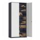 Full Height Office Furniture Double Door Voucher Cabinet Metal Storage Cabinet