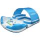 Huge Lake Funny Inflatable Water Toys 4 / 6 / 8 Person Floating Blow Up Island Customized
