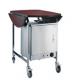 Folding Guest Room Service Trolley With Thermal Box Buffet Equipment