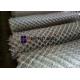 Galvanized Steel Chain Link Fence Fabric , Diamond Mesh Roll 3.0mm Diameter