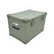 600*400*300mm Anodized Aluminum Alloy Outdoor Hiking Storage Box for Vintage Glamping