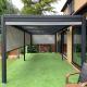 Garden Arches Motorized Aluminum Pergola Rodent Proof For Courtyard