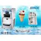 3 Flavors Table Top Commercial Ice Cream Machine With Air Pump Feed Feed