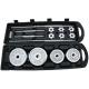 fitness  chrome adjustable dumbbell barbell 50kg  sets with boxes