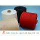 Multi Colored 100 Polyester Spun Yarn , Bright Polyester Core Spun Yarn
