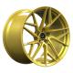 20inch 1 PC Piece Wheels Gold Spokes Discs For Monoblock Forged Rotational Concave Rims