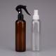 250ml Empty Cylinder ODM PET Plastic Spray Bottle