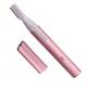 Ladies hair removal tools Thin blade straight line knife head with Positioning comb for eyebrow