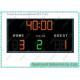 Futsal Scores Electronic Football Scoreboard , LED Digital Score Board Display