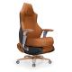 Comfortable Ergonomic Home Gaming Chair with Revolving Feature and Adjustable Lifting