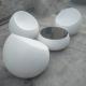 Customized Fiberglass Furniture Fiberglass Resin Table Sets In Vibrant Colors
