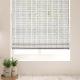 Indoor Manual Reed Window Blinds Natural Reed Blinds Smooth Surface Anti Mildew