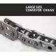 125mm 100mm Bucket Elevator Chain Link  Large Size Conveyor Chains Anti Corrosion