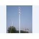 Tubular Type High Tension Electrical Towers Small Space Occupied