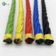 4 Strands Braided Polyester Combination Rope for Industrial and Heavy Duty Applications