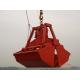 12 Cube Meter Electric Hydraulic Clamshell Grab Bucket For Sands Handling
