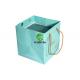 Recycled Folded Retail Paper Shopping Bags High End With Twisted Handle