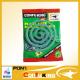 Top quality small size 120mm clean green paper coil for mosquito
