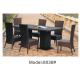 6pcs patio wicker dining chairs -8036