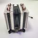 Epoxy Gluing Bonded Copper Tube Heat Sink 1.5KG Weight Anti Anodizing