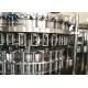 High Speed Glass Bottle Filling Machine With Aluminum Cap Sealing System