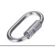 Self-Locking Steel Carabiner for Climbing And Emergency Rescue ISURE MARINE