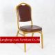 Metal Frame Velvet Dining Chairs , Luxury Velour Dining Room Chairs