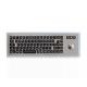 Vandal Proof Industrial Keyboard With Built In Trackball 76 Keys Marine Keyboard