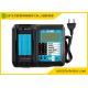 lithium Battery Charger 3.5A DC18RF Drill Parts 3.5A Charging Current USB 2.1A Output LCD BL1830 Bl1430 For 18V 14.4V