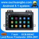 Ouchuangbo car radio dvd stereo android 5.1 for Land Rover Freelander 2004-2007 with gps navigation 3G wifi 16GB