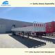 50 Tons Drop Side Wall Fence Semi Trailer With 12R22.5 Tire