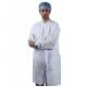 Anti Static Disposable Lab Coats Nonwoven Surgical Isolation 25 – 50 Gsm