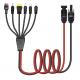 Y Splitter Solar Panel Accessories Extension Cable With Female And Male Connectors