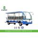 Colorful 5KW Low Speed Electric Sightseeing Car With 14 Seats