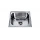 utensil kitchen square  stainless steel  sink with kitchen faucets
