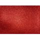 Magenta Red Glitter Fabric For Dresses , Cold Resistance Shiny Glitter Fabric