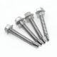 din 7504 316 stainless steel self drilling screw with rubber washer
