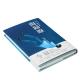 Silver Pantone Color Hardcover Book Printing , 175mmx229mm Spine Cover Book