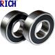 Chrome Steel Bearings Used In Gearbox , 6204 ZZ 2RS Frictionless Ball Bearings
