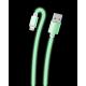 Dark Glow Fast 100W Iphone Lightning USB Cable IOS Charging And Data Sync Cable