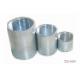 TLC-1610 1/2-2Female steel equal socket zinc plated NPT copper fittng water oil gas mixer matel plumping joint